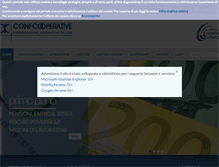 Tablet Screenshot of confcooperative.it